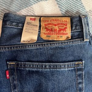 Men’s 550 Levi’s Jeans. Size 36x32